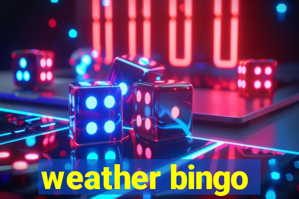 weather bingo