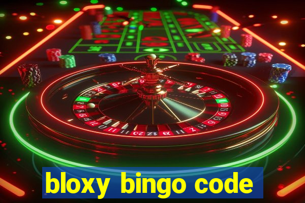 bloxy bingo code