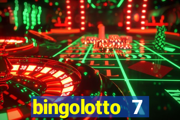 bingolotto 7 januari 2024