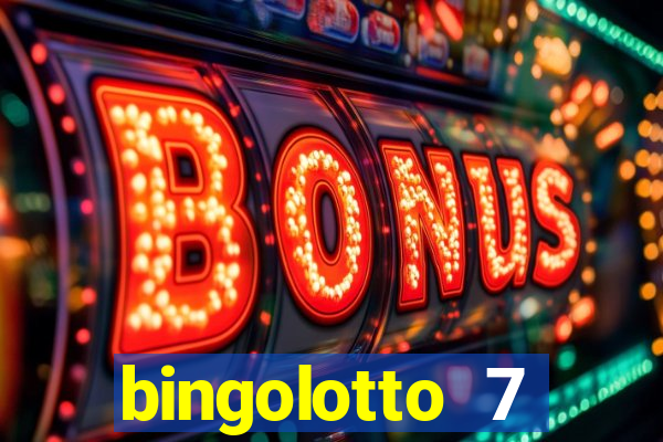 bingolotto 7 januari 2024