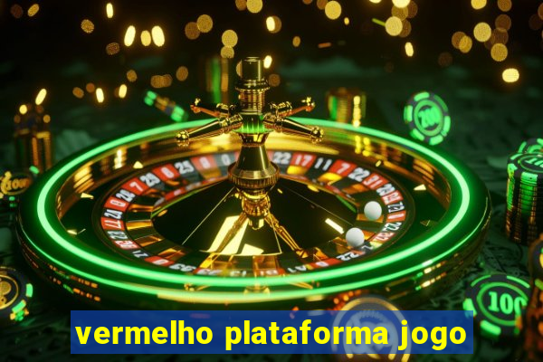 vermelho plataforma jogo