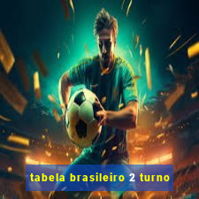 tabela brasileiro 2 turno