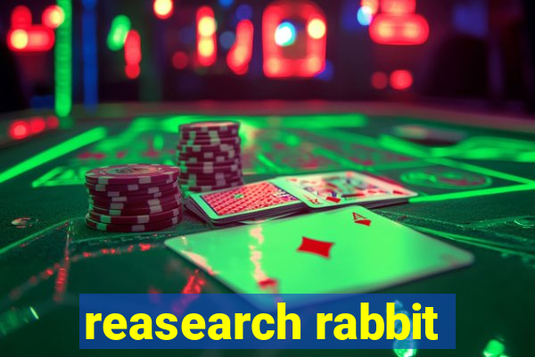 reasearch rabbit