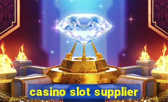 casino slot supplier