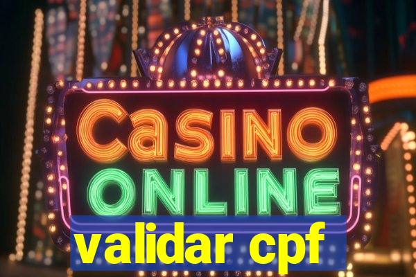 validar cpf