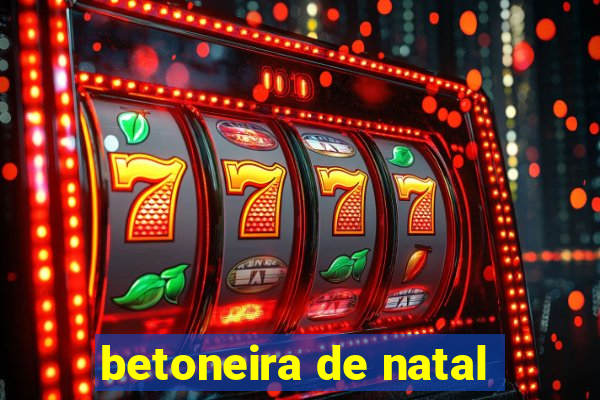 betoneira de natal