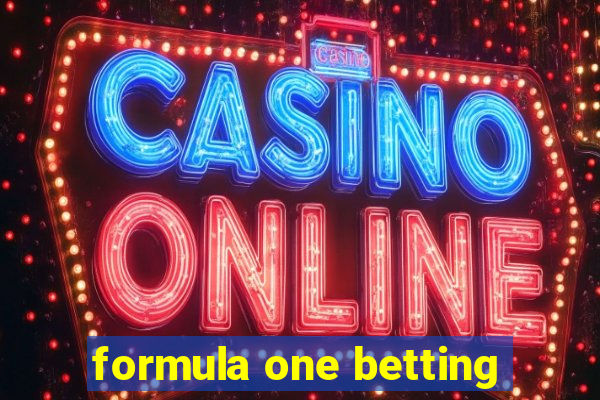 formula one betting