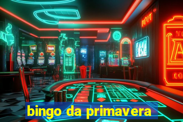 bingo da primavera