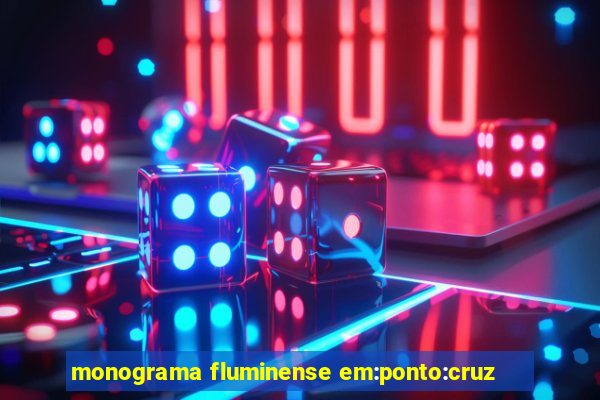 monograma fluminense em:ponto:cruz