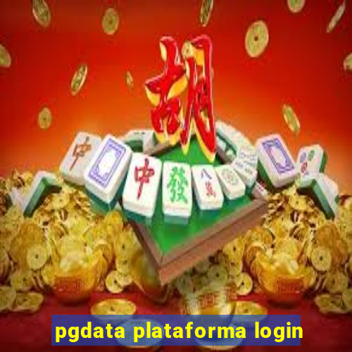 pgdata plataforma login