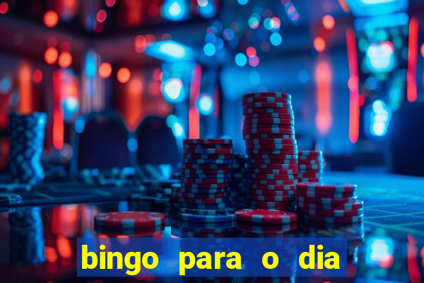 bingo para o dia da mulher