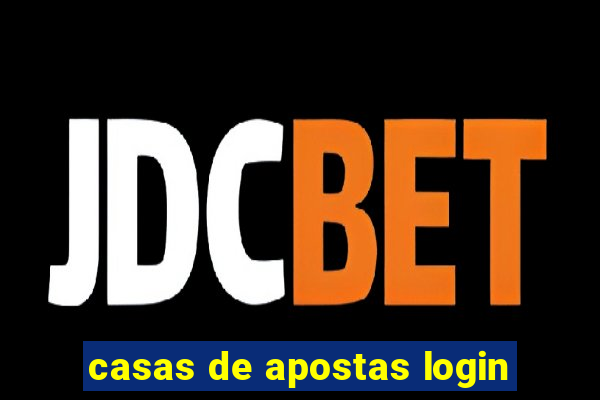 casas de apostas login