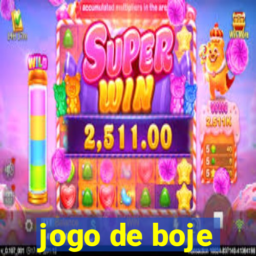 jogo de boje