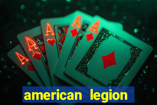 american legion bingo times