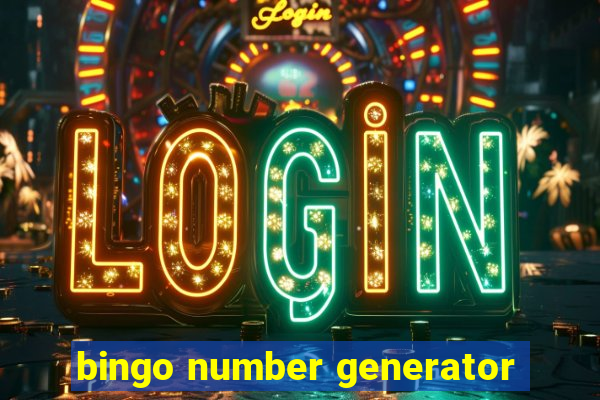 bingo number generator