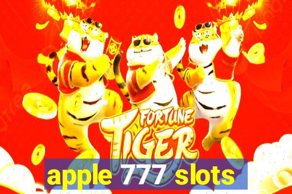 apple 777 slots