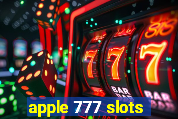 apple 777 slots