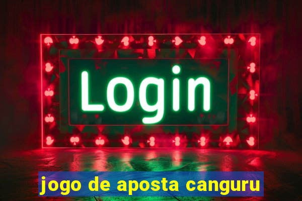 jogo de aposta canguru