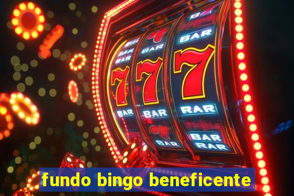 fundo bingo beneficente