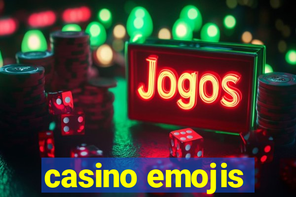 casino emojis