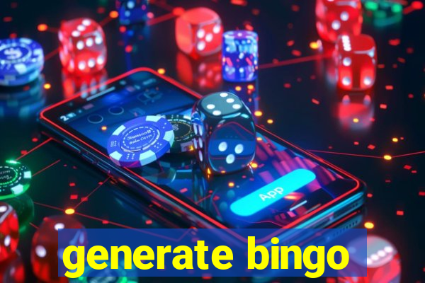 generate bingo