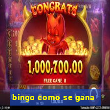 bingo como se gana