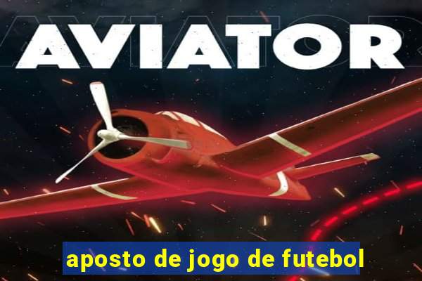 aposto de jogo de futebol