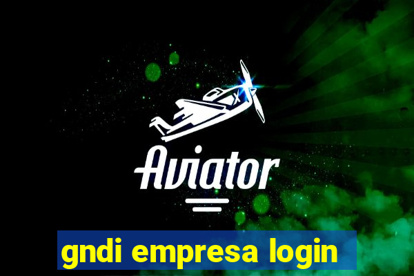 gndi empresa login