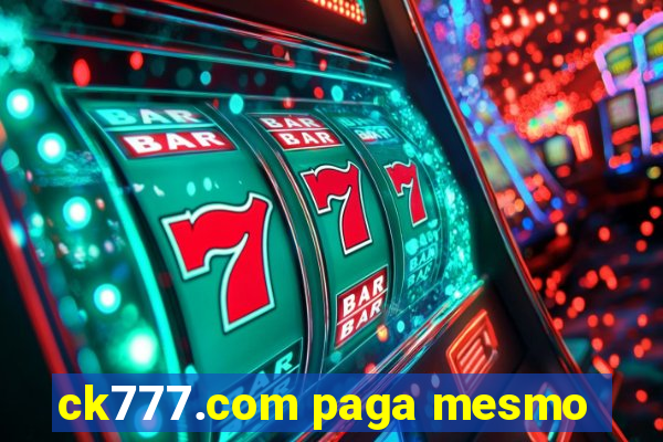 ck777.com paga mesmo