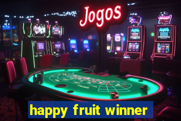 happy fruit winner