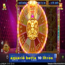 aquario betta 10 litros