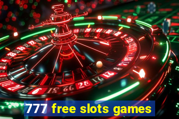 777 free slots games