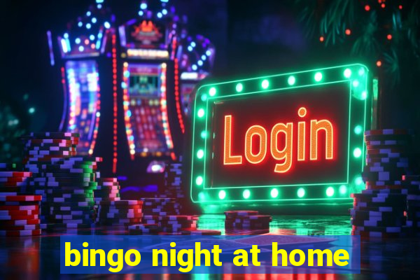 bingo night at home