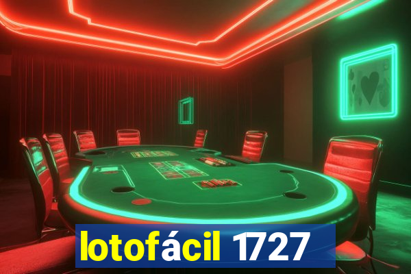 lotofácil 1727