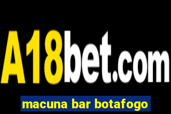 macuna bar botafogo