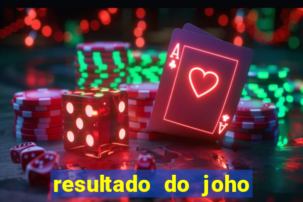 resultado do joho do bicho