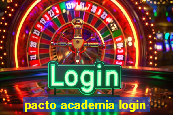 pacto academia login