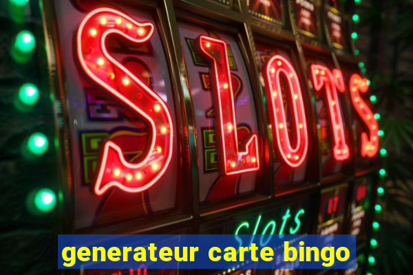 generateur carte bingo