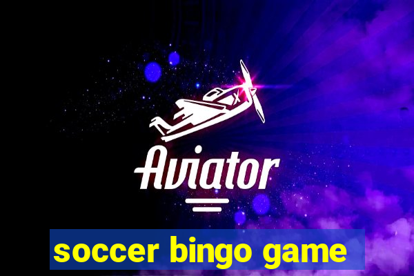 soccer bingo game