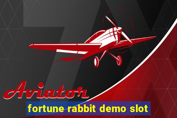 fortune rabbit demo slot