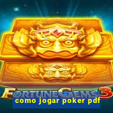 como jogar poker pdf