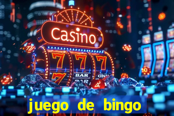 juego de bingo para ganar dinero