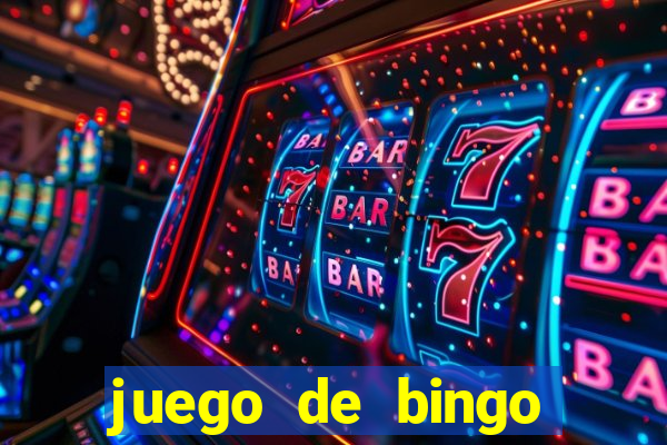 juego de bingo para ganar dinero