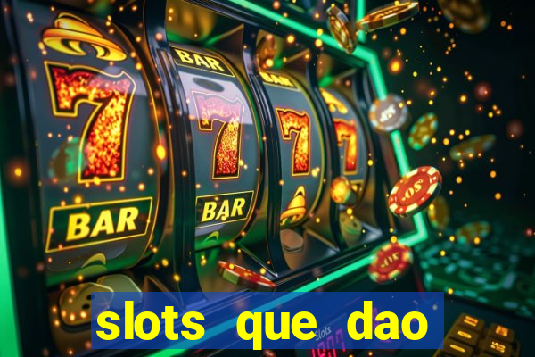 slots que dao bonus no cadastro sem deposito