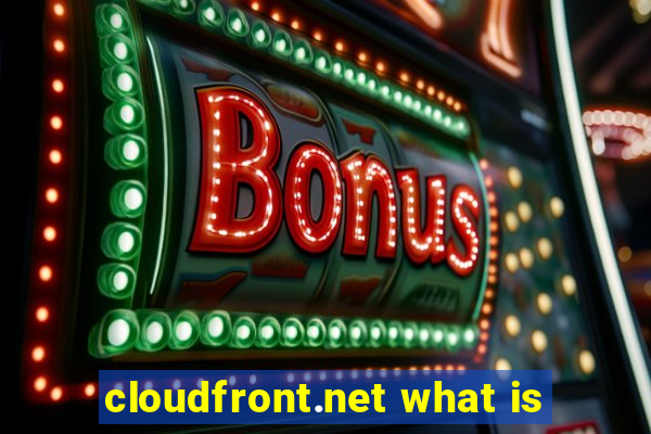 cloudfront.net what is