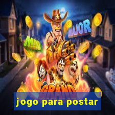 jogo para postar