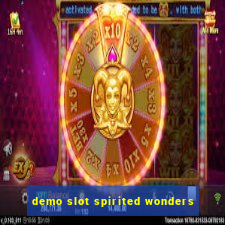 demo slot spirited wonders