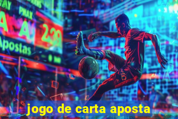 jogo de carta aposta