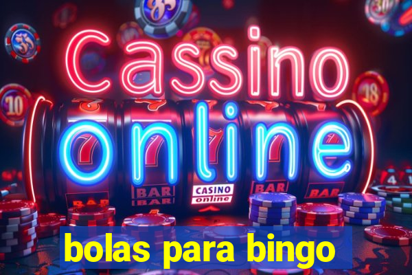 bolas para bingo