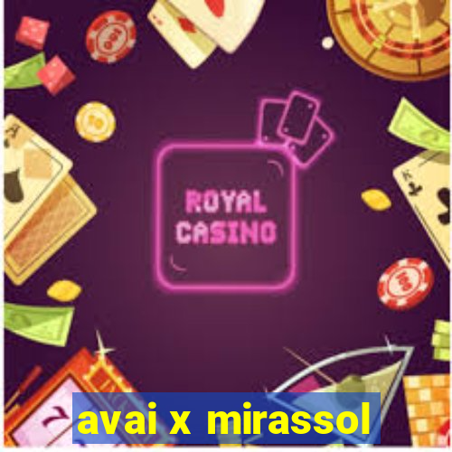 avai x mirassol